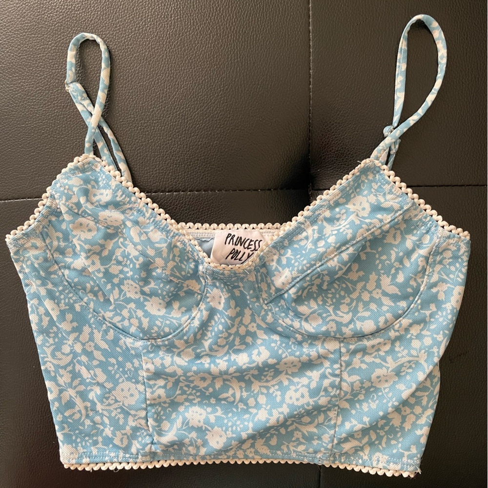 Princess Polly Light Blue Top